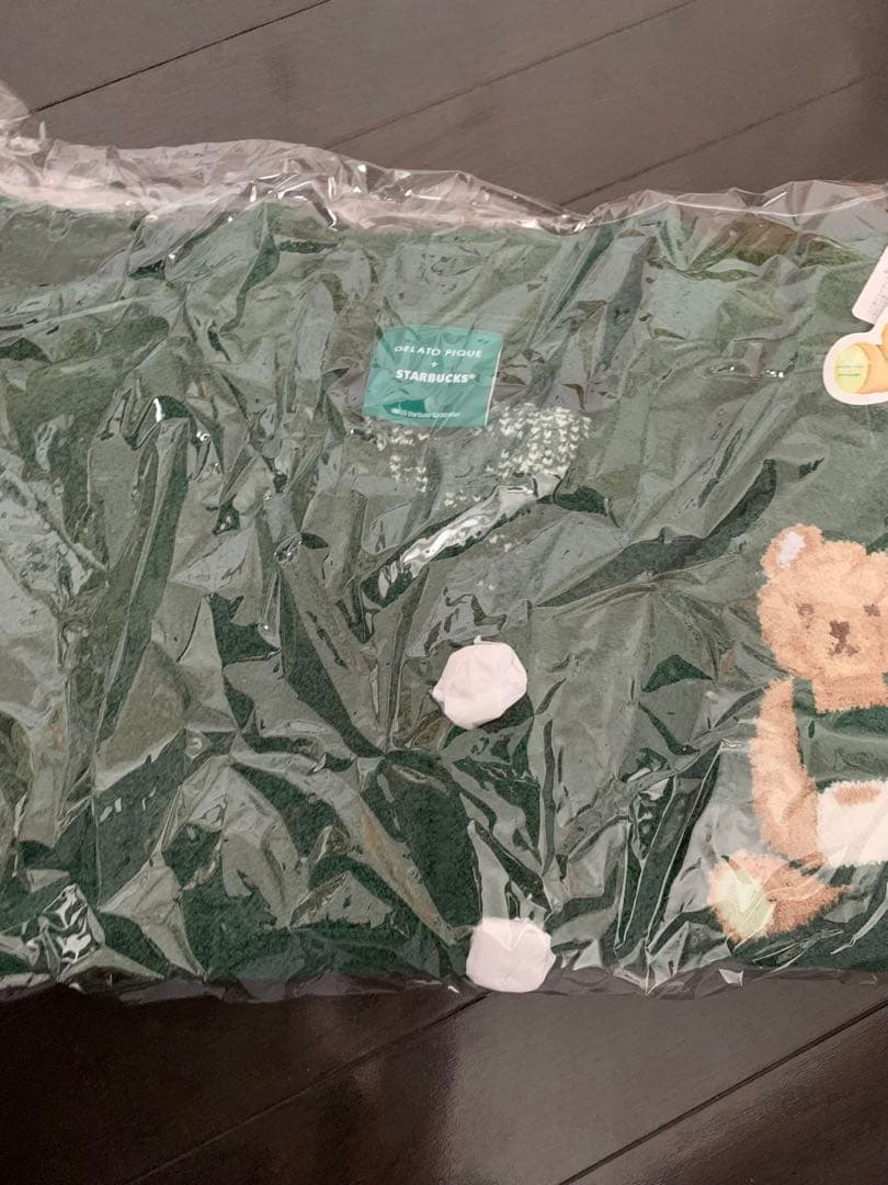 gelato pique パウダースタージャガードカーディガン グリーン