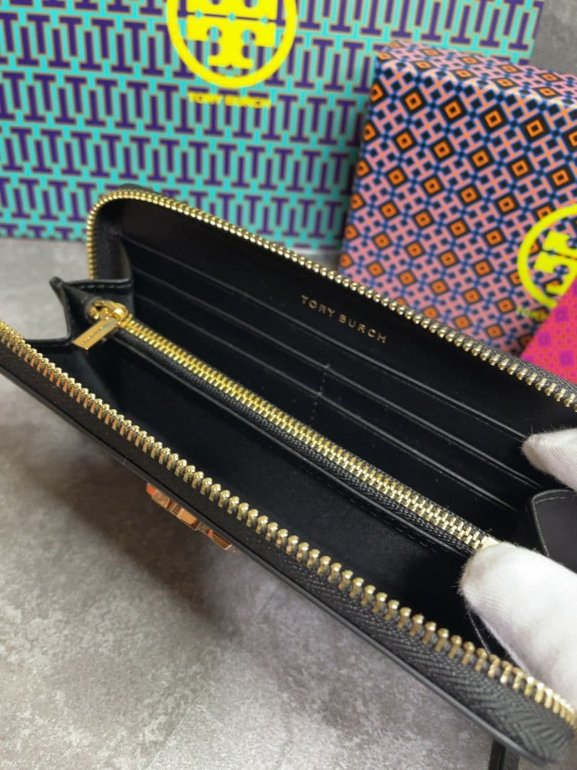 トリーバーチ 長財布 レディース ブラック 58161