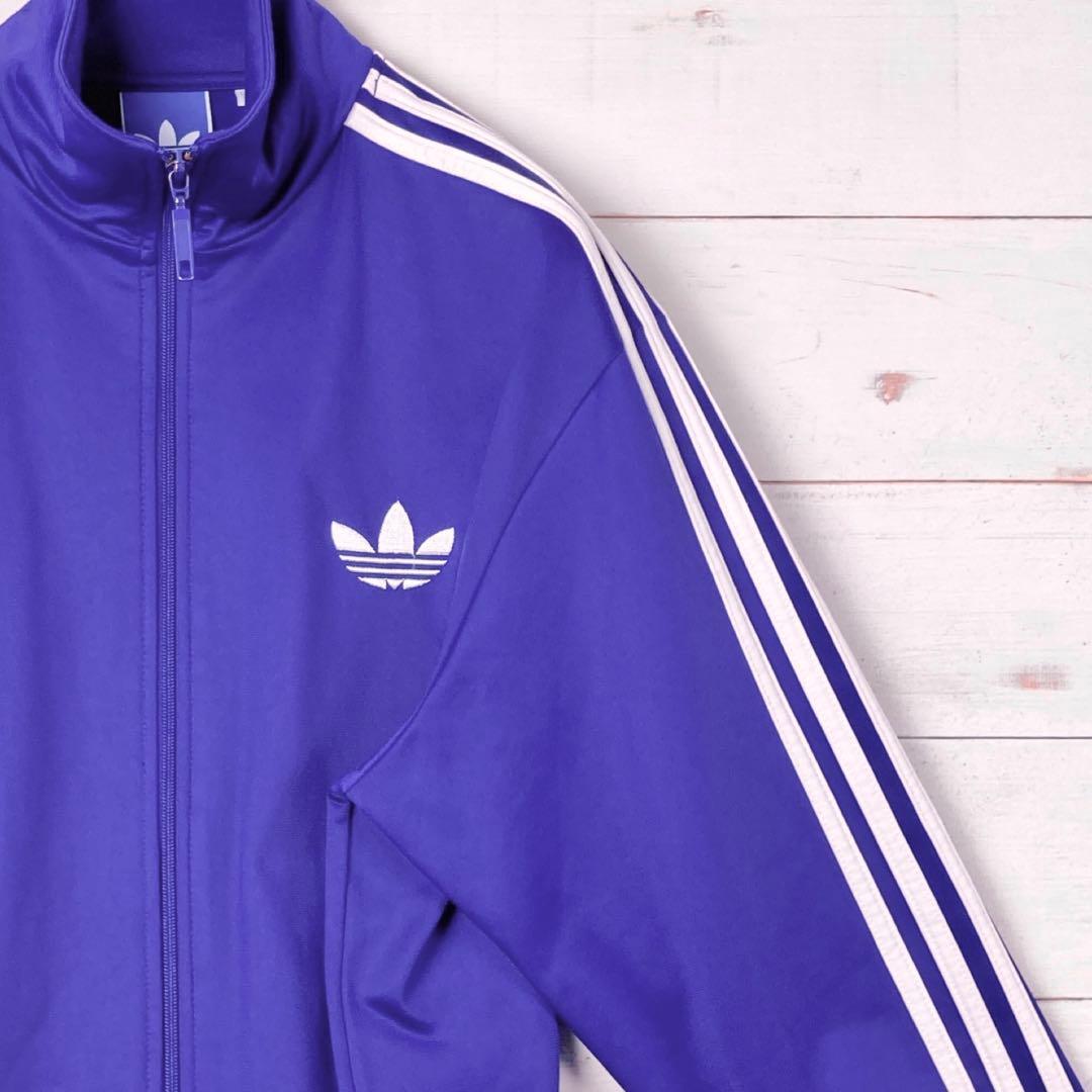 アディダス トラックジャケット ファイヤーバード トレフォイルロゴ刺繡 XL