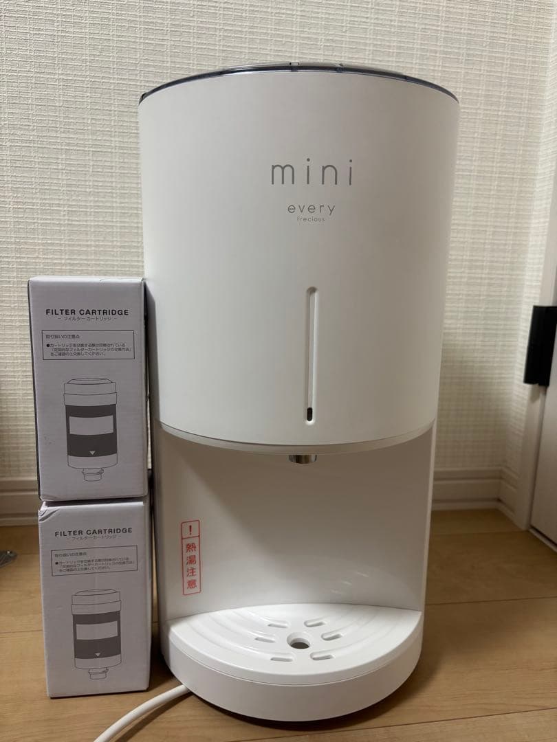 エブリィフレシャス mini ウォーターサーバー 浄水器 新品フィルター2