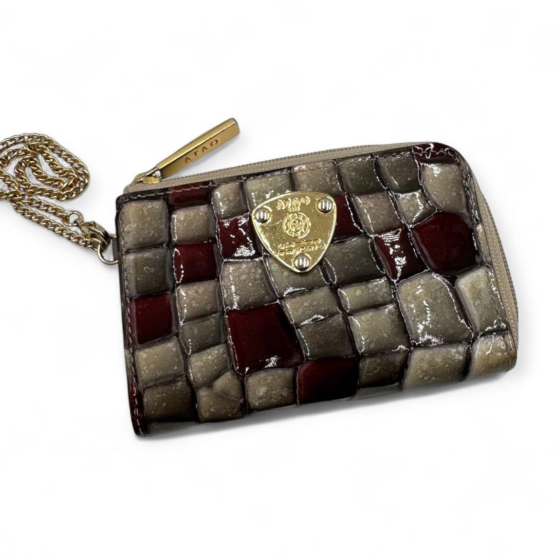 ✨美品✨ ATAO ベル　キーケース　ケース　アンティークルビー