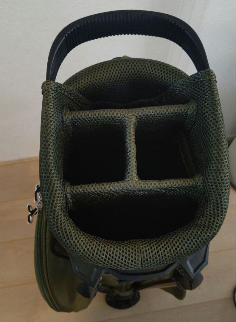 Yellow Lobster ゴルフキャディバッグ オリーブグリーン