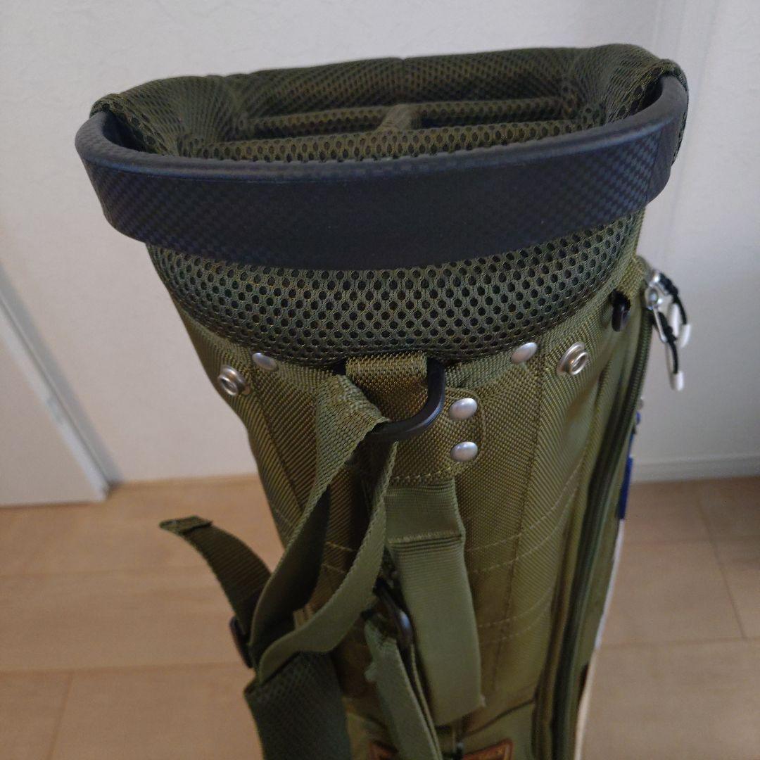 Yellow Lobster ゴルフキャディバッグ オリーブグリーン