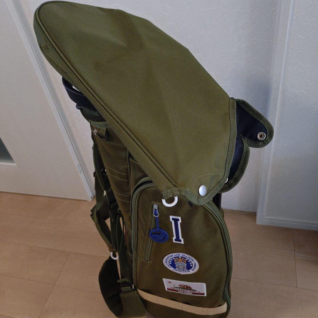 Yellow Lobster ゴルフキャディバッグ オリーブグリーン