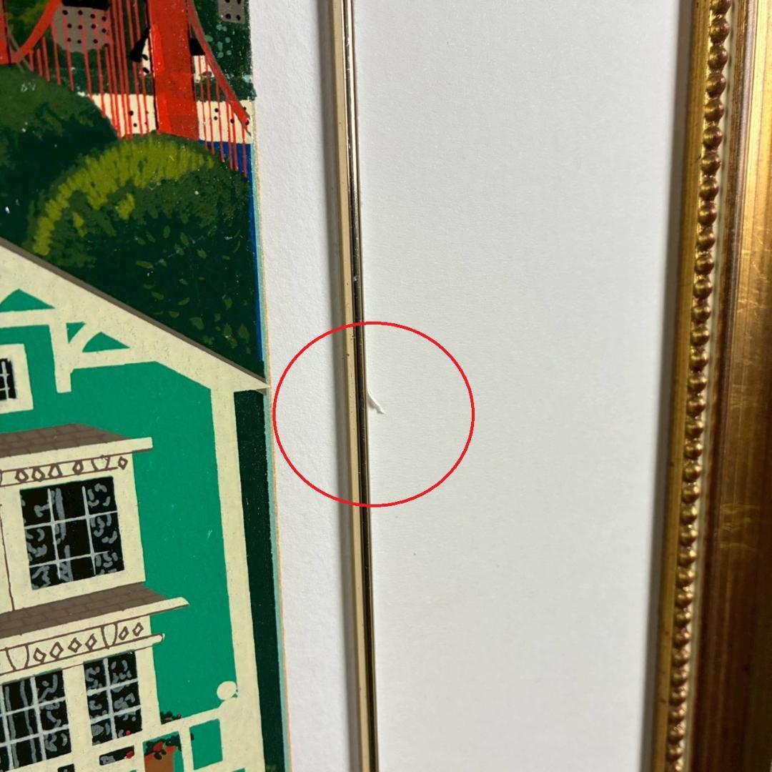 ジェーン・ウースター・スコット「サンフランシスコ」シルクスクリーン