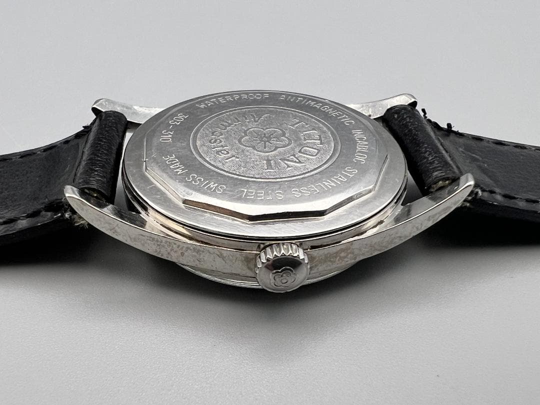 めぐ様 チトニ エアマスター 手巻き 17石 TITOFLEX メンズ 稼働 - メルカリ