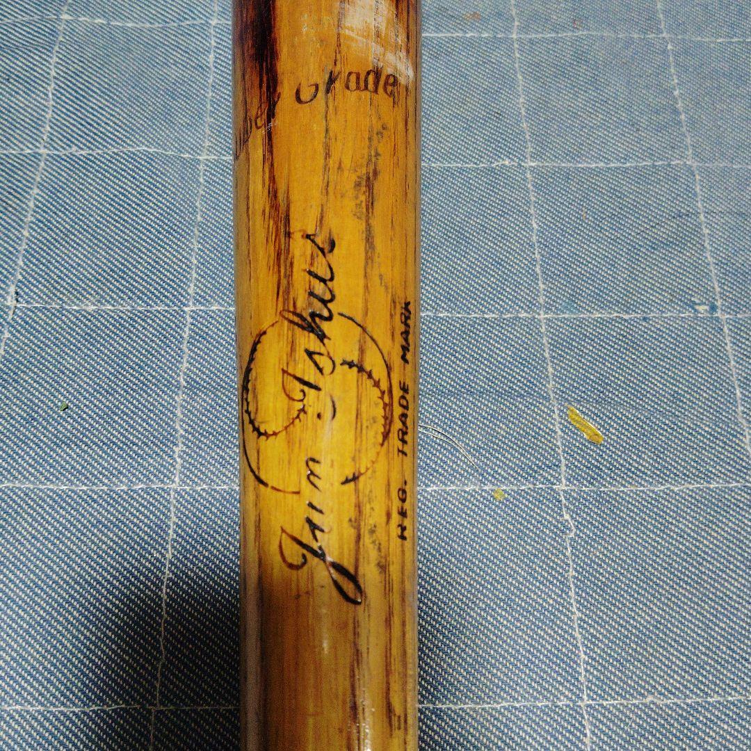 希少品 ジュン・イシイ製 硬式用圧縮バット 本物の長嶋茂雄氏実使用