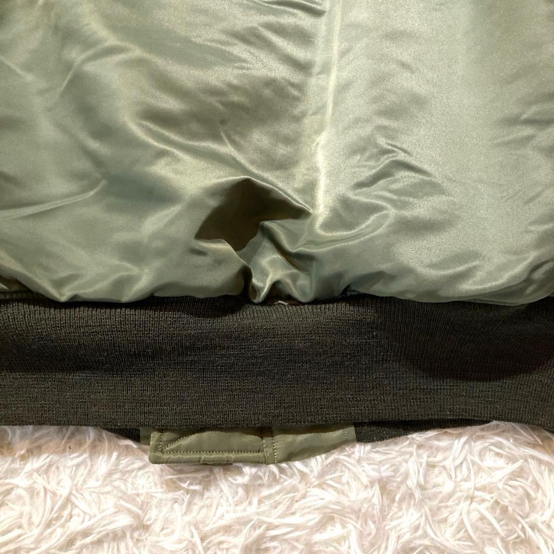 【良品・希少XL】バズリクソンズ　MA-1 ライオンユニフォーム