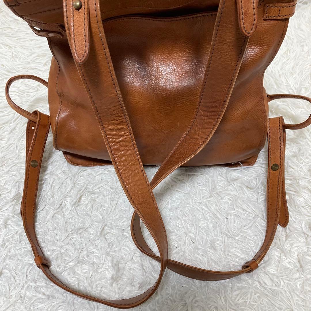 genten✨稀少品　リュックサック　アヴィラヌオーバ　オールレザー