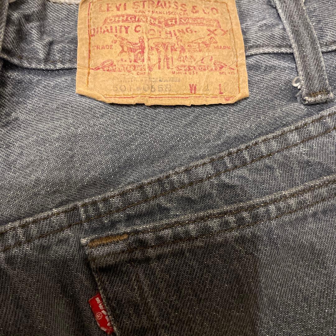 Levi's レア 最初期 先染め ブラック501 0658 年始セール