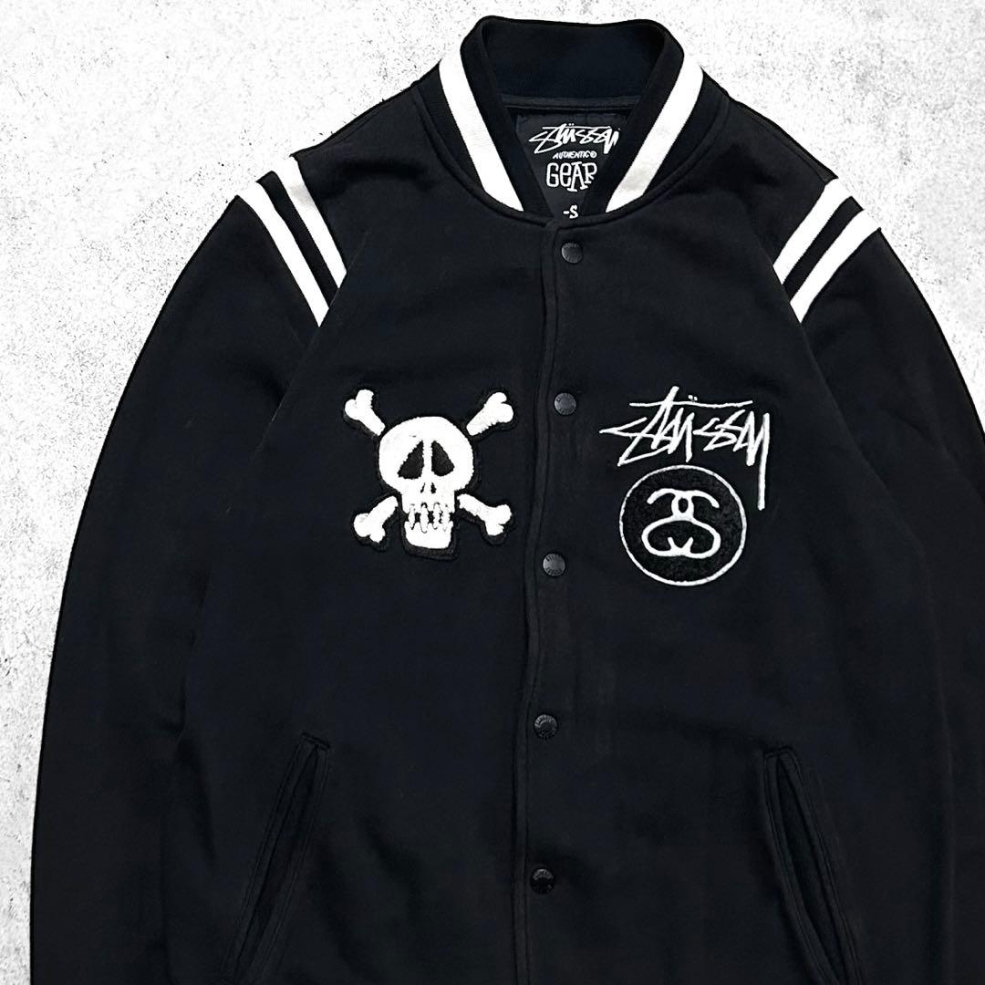 専用！00s OLD STUSSY オールドステューシー 刺繍ロゴ スタジャン