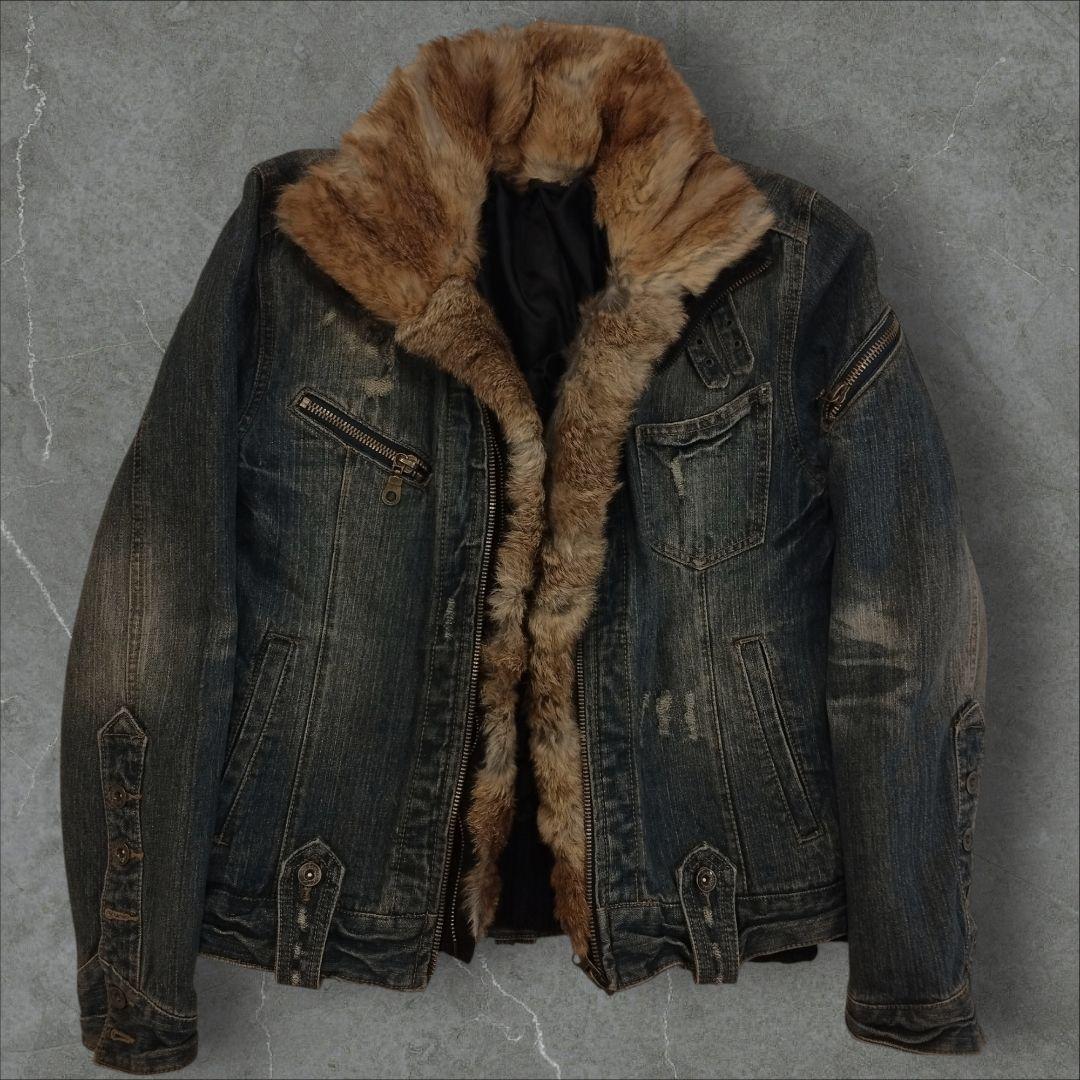 gimmick jacket ファーset dolce&gabbana lgb