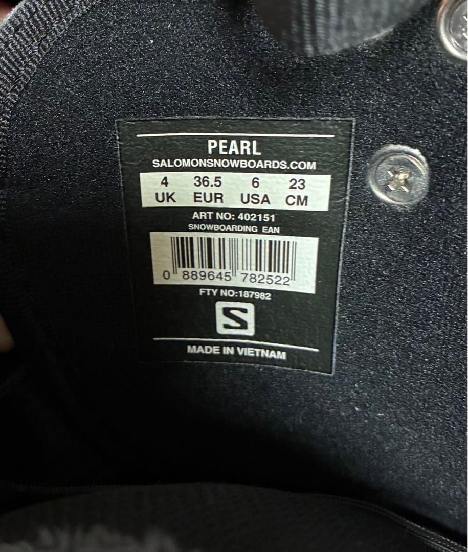 Salomon スノーボードブーツ ブラック