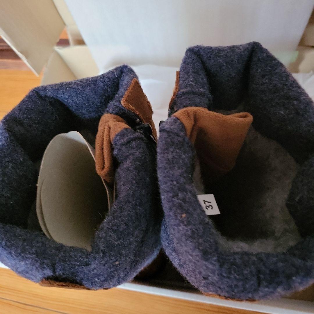 ATTIBATEX防水スノーブーツ(サイズ23.5cm)37インチ新品未使用