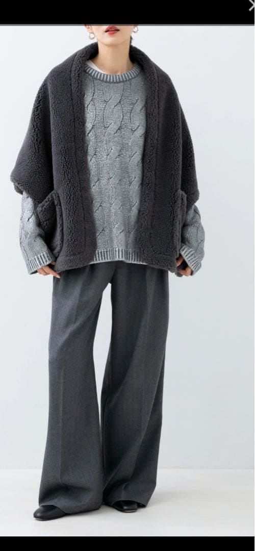 HAUNT ハウント　ボアストール　【新品】SHORT BOA STOLE