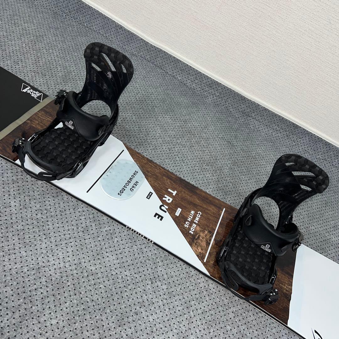 ５回使用 152cm head TRUE×SALOMON RHYTHM Mサイズ