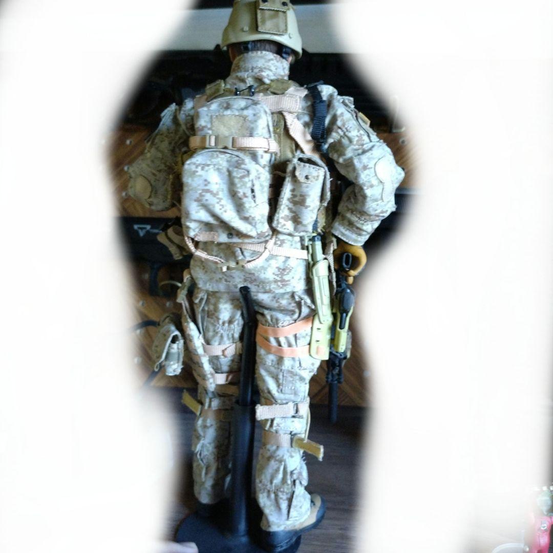 ミリタリーフィギュア 迷彩服 約30cm 1/6