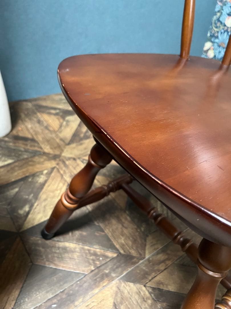 かめちゃん＊ダイニングチェア 回転椅子 ウィンザーチェア インテリア