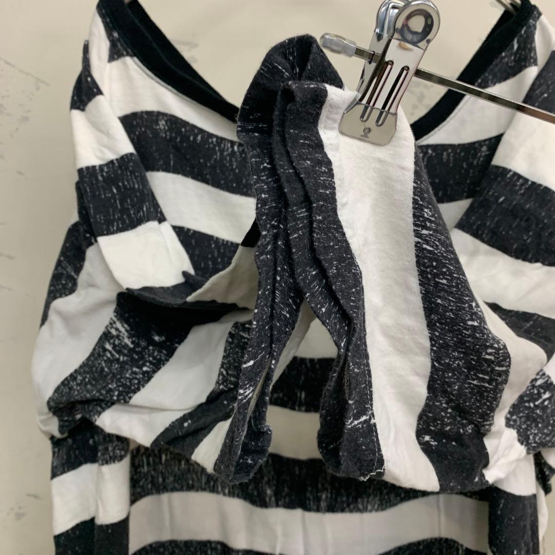 アンダーカバーundercover04ssLANGUILD歪みボーダーカットソー メンズ