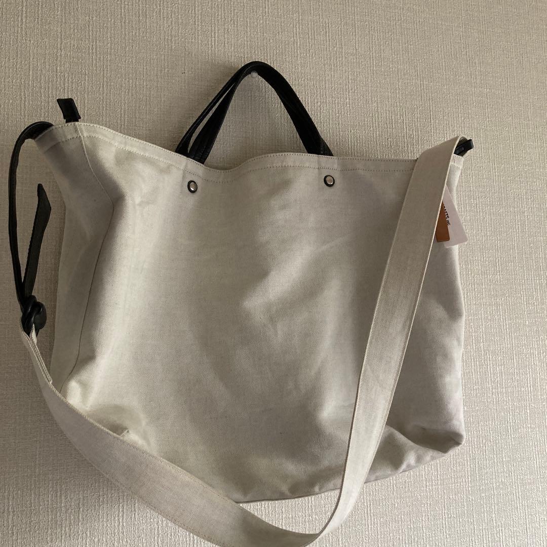 北欧暮らしの道具店 YESイエスリネンショルダーバック - メルカリ