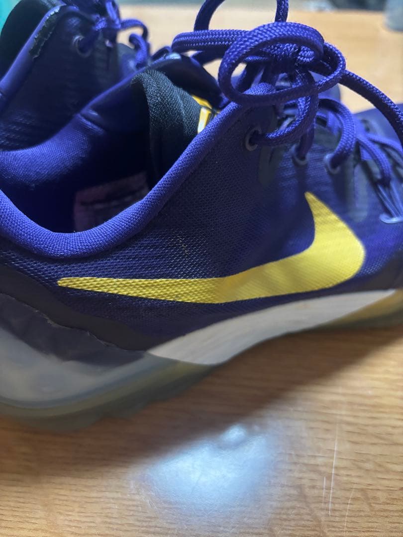 Nike コービィ　バスケットボールシューズ 紫/黄色　26.5cm