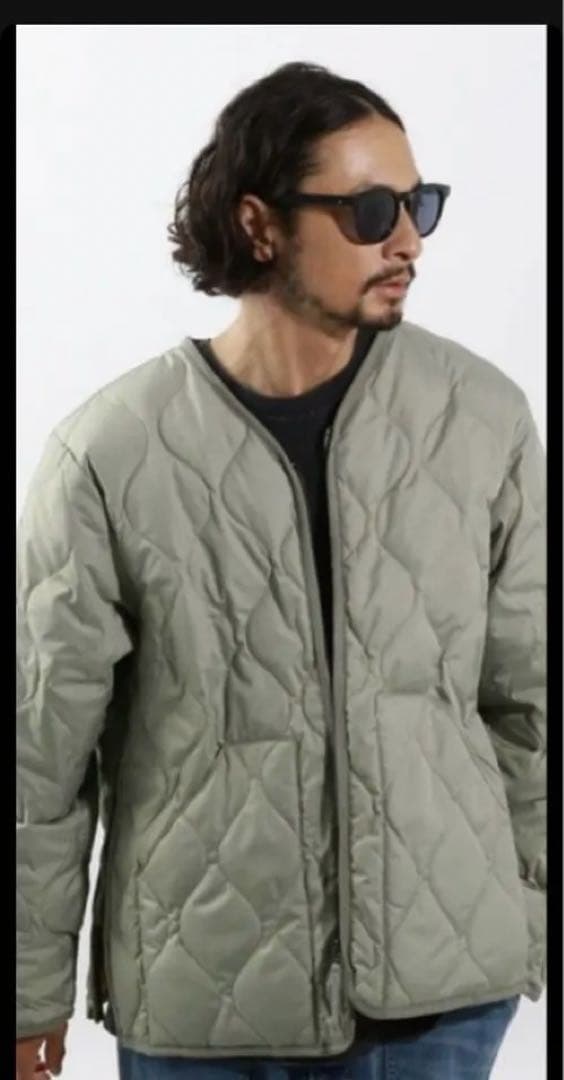 美品 ベイフロー別注TAION V NECK ZIP JACKETS L - ジャケット