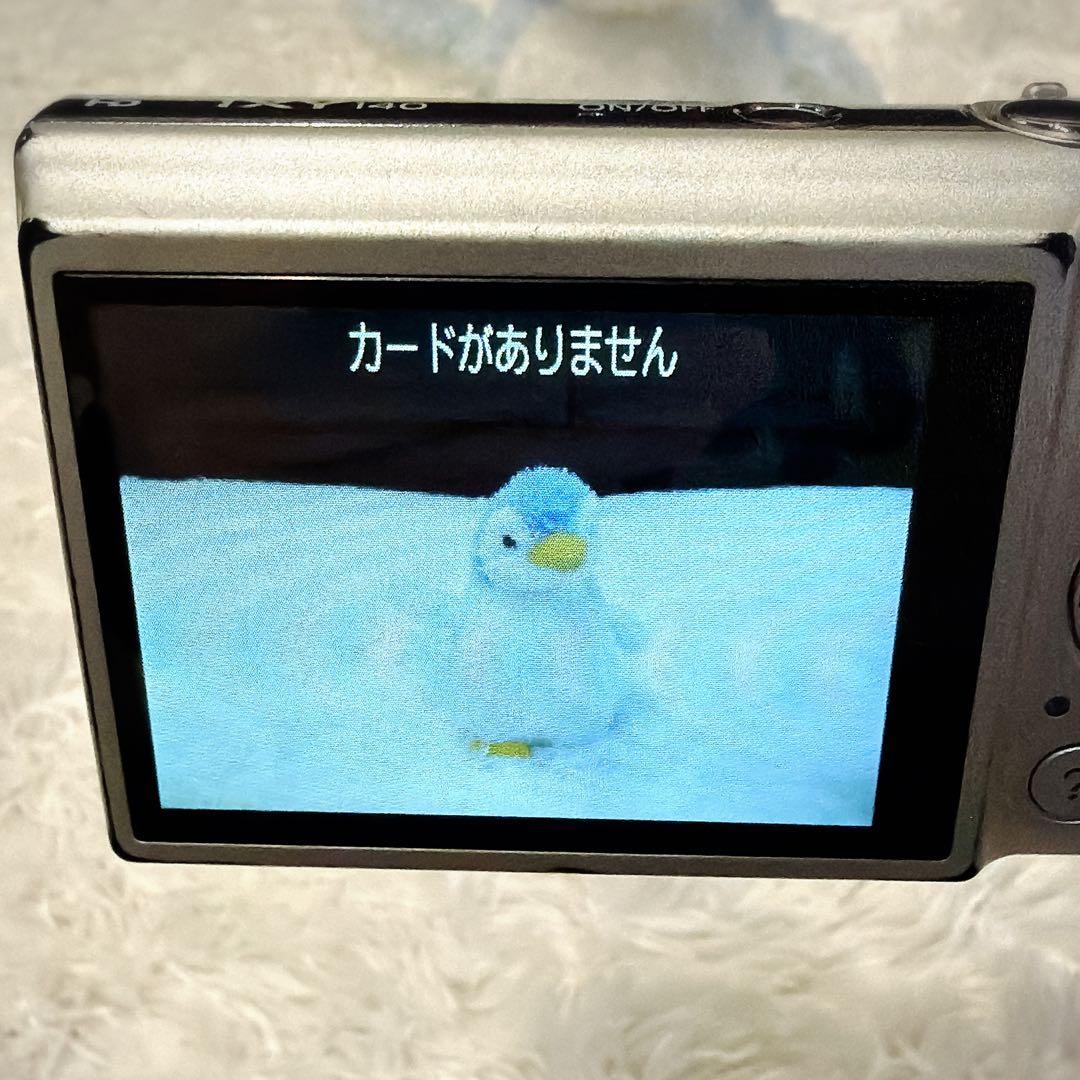 【動作確認済】Canon IXY 140 シルバー　コンパクト　デジタルカメラ