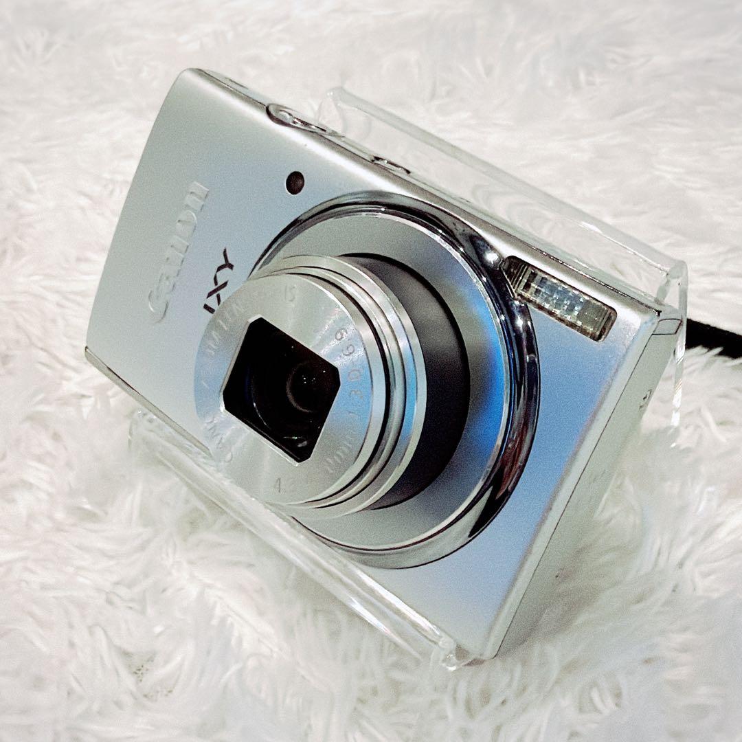 【動作確認済】Canon IXY 140 シルバー　コンパクト　デジタルカメラ