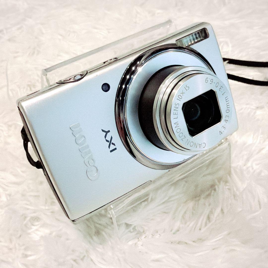 【動作確認済】Canon IXY 140 シルバー　コンパクト　デジタルカメラ