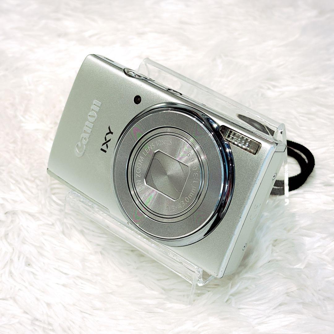 【動作確認済】Canon IXY 140 シルバー　コンパクト　デジタルカメラ
