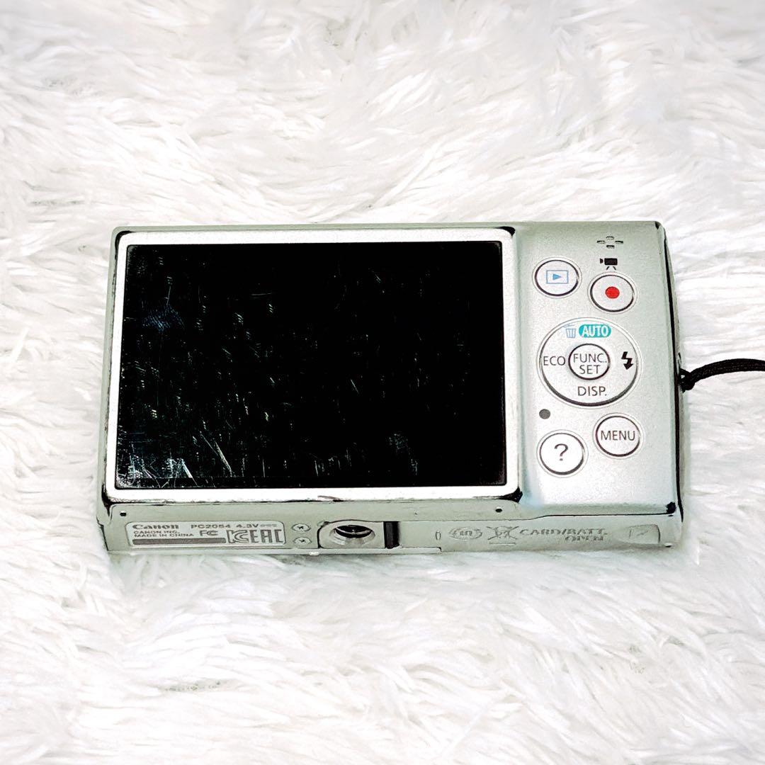 【動作確認済】Canon IXY 140 シルバー　コンパクト　デジタルカメラ