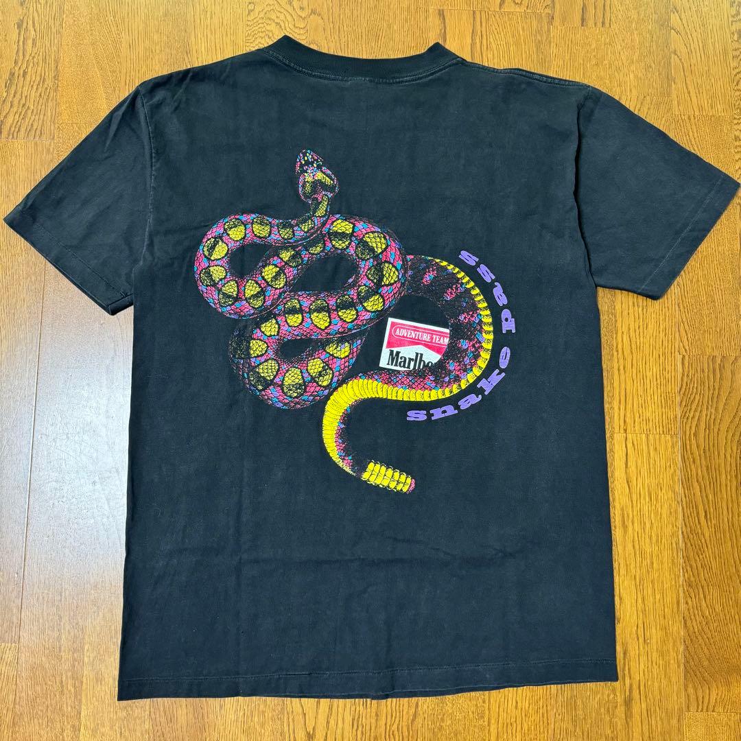 90s Marlboro マルボロ スネークパス Tシャツ SNAKE PASS - メルカリ
