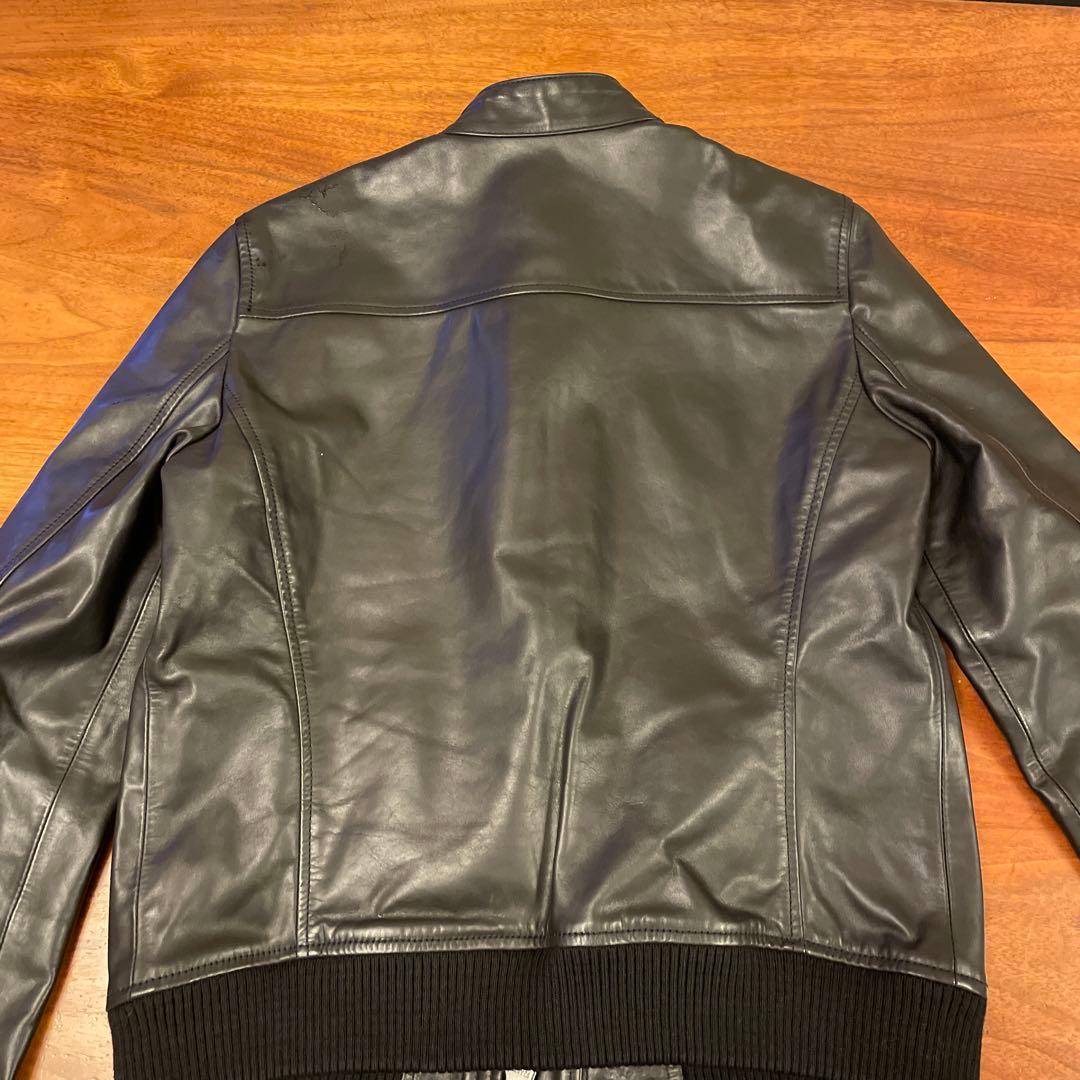 ゆ*こ様 【新品未使用】ディーゼル ブラックゴールド ライダース シングル ブル