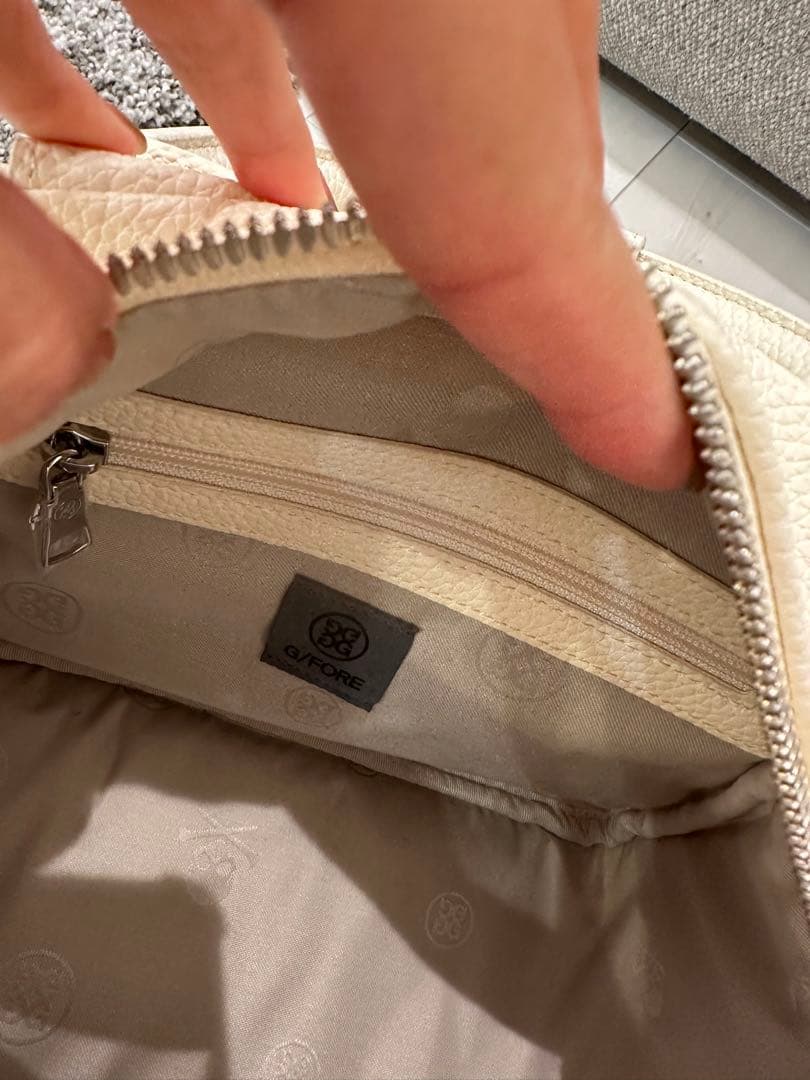 ジーフォア　G/FOREカートバッグ オフホワイト