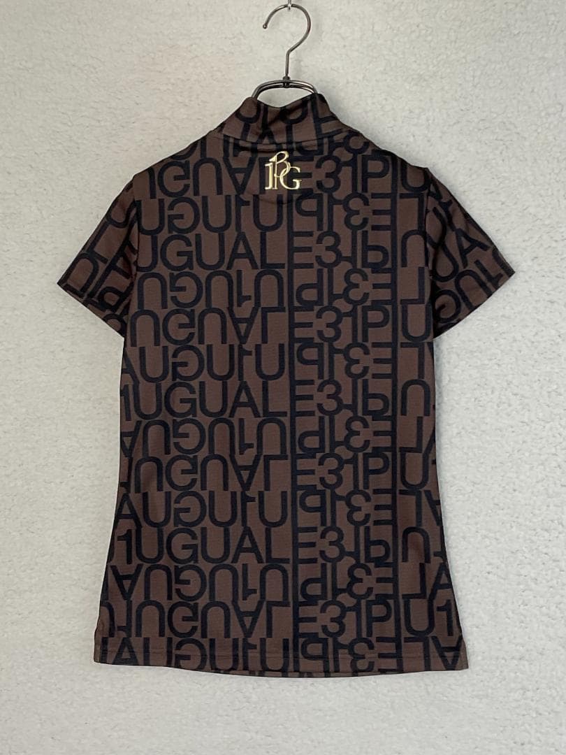 【未使用】1PIU1UGUALE3 GOLF ロゴモックネック半袖シャツ 1
