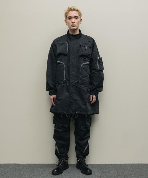 21aw BAL Microfiber Fishtail Coat L 美品