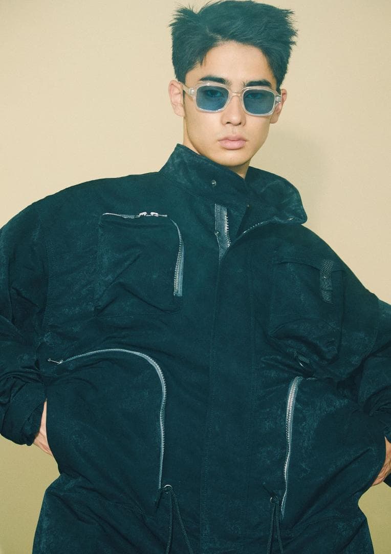 21aw BAL Microfiber Fishtail Coat L 美品