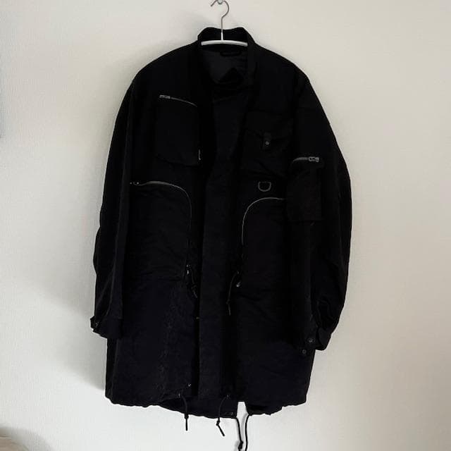 21aw BAL Microfiber Fishtail Coat L 美品