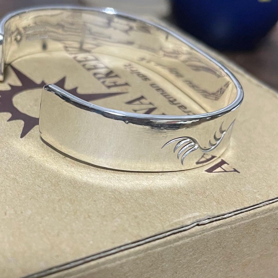 メンズ　極美品　アリゾナフリーダム バングル　12mm k18