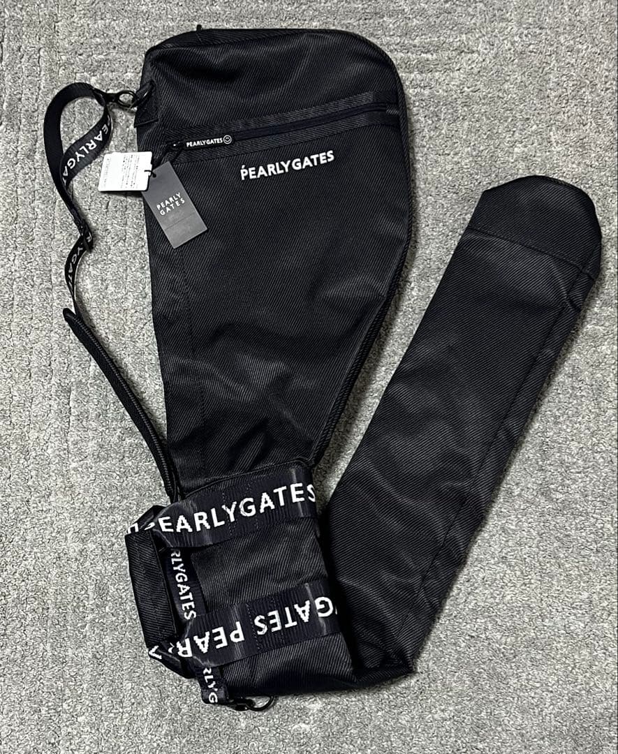 パーリーゲイツPEARLYGATES クラブケース新品未使用ネイビー濃紺