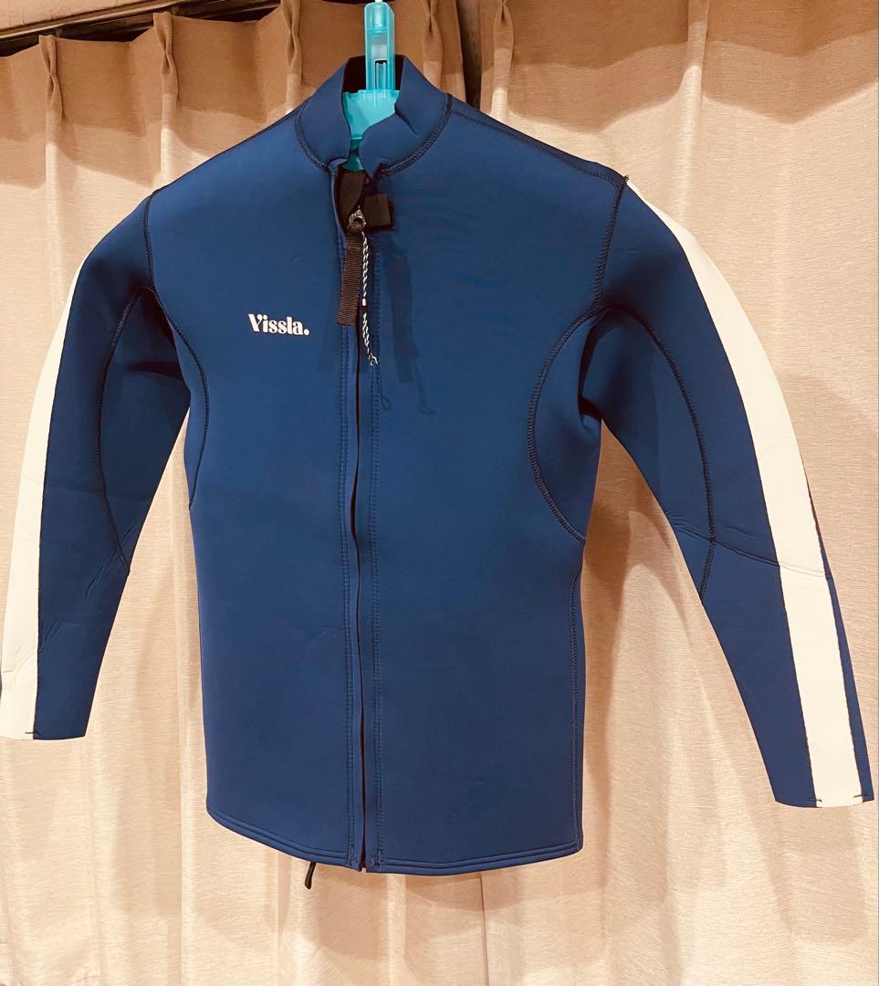 VISSLA ヴィスラフルジップタッパーWETSUITS Sサイズ