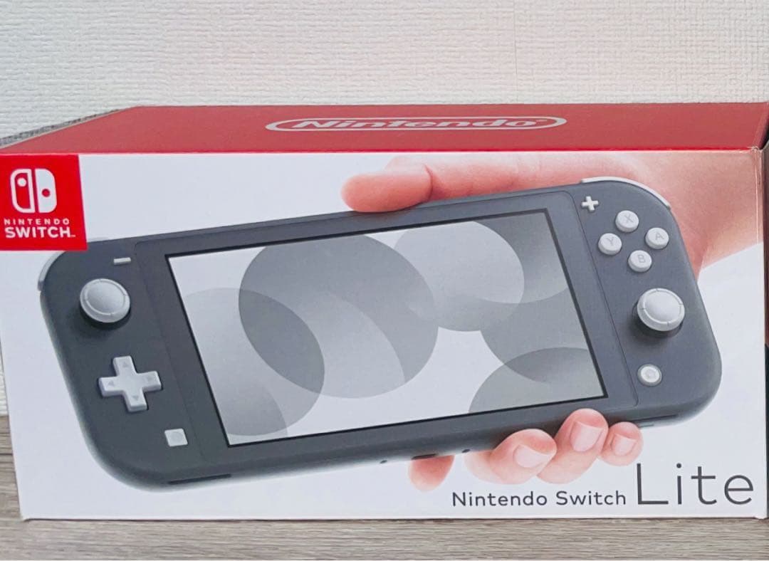 Nintendo Switch Lite グレー 本体 美品