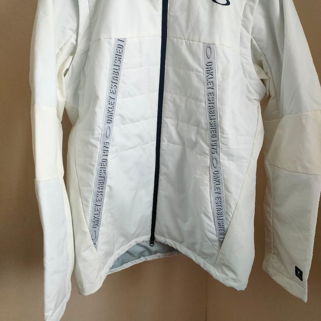 OAKLEY ゴルフ 中綿ジャケット ベスト 2way ホワイト 美品 OAKLEY