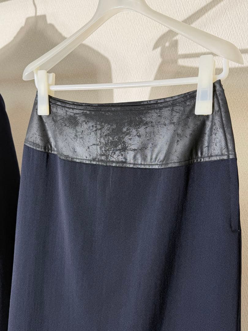 トリコ コムデギャルソン 切り替えジャケット スカート セットアップ