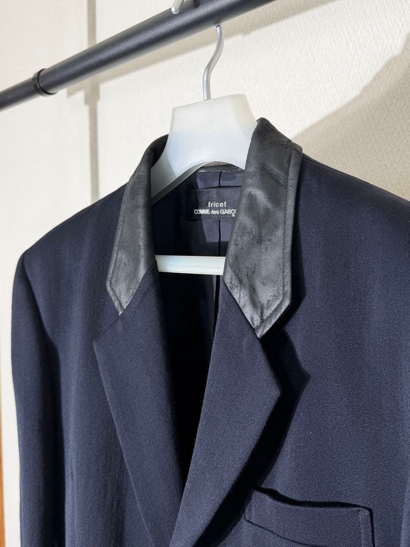 トリコ コムデギャルソン 切り替えジャケット スカート セットアップ