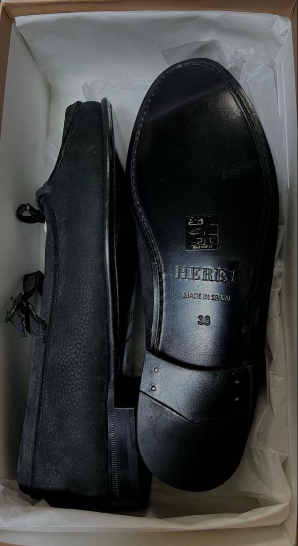 HEREU HEREU ROSNOWFA25 ROSES NOBUCK 靴38 最 安値 で