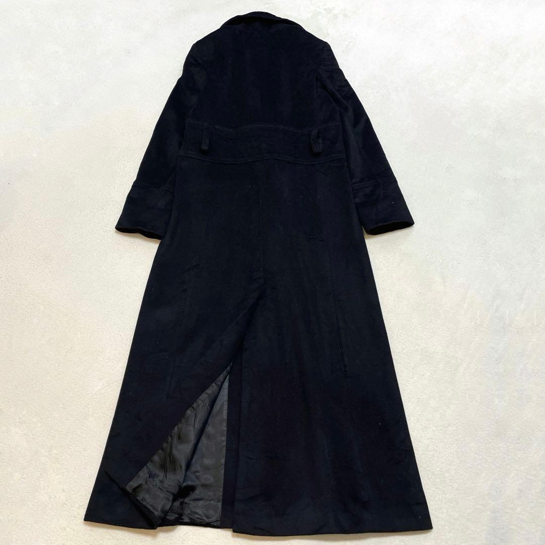 着丈128cm マックスマーラ ロングステンカラーコート 40 ビッグカラー