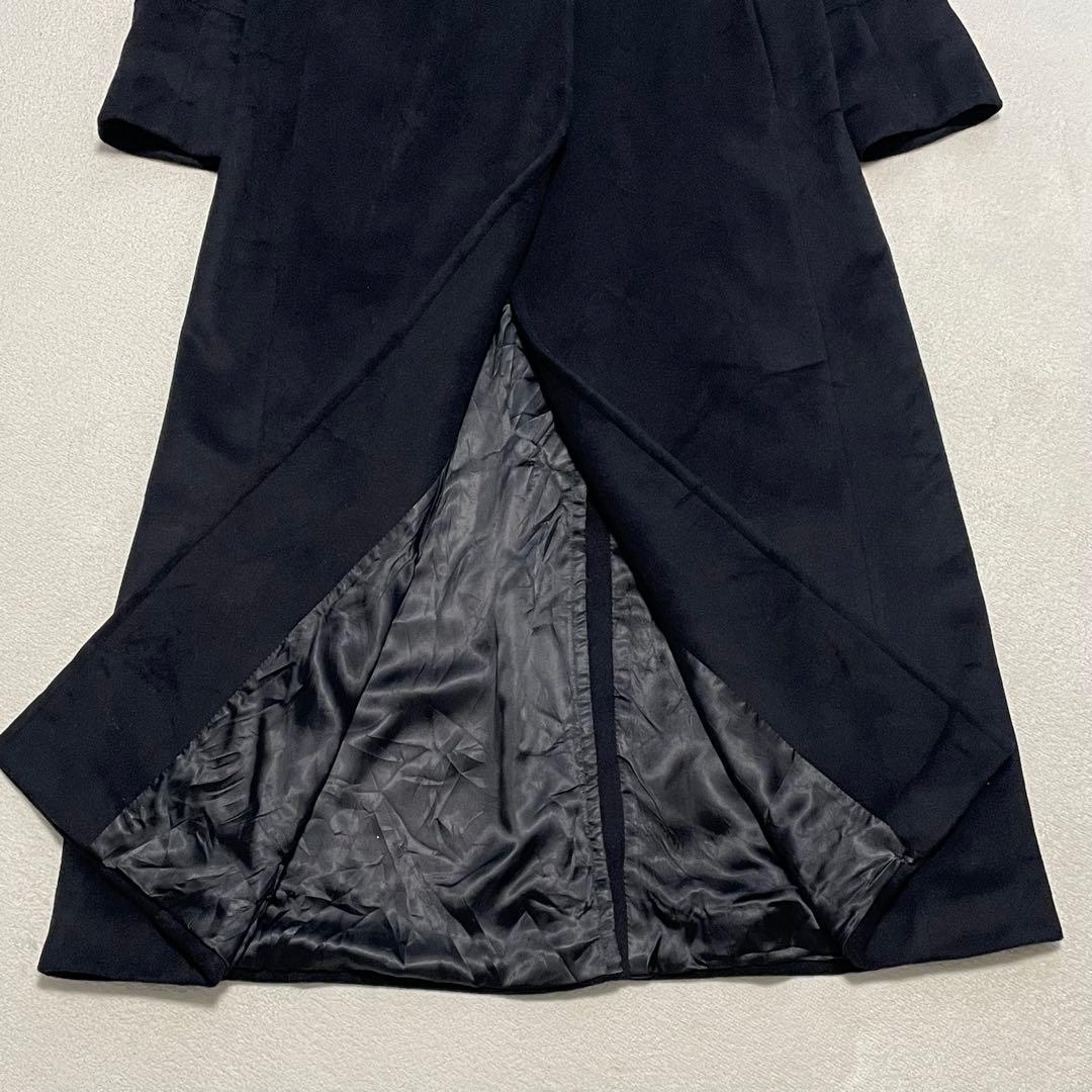 着丈128cm マックスマーラ ロングステンカラーコート 40 ビッグカラー