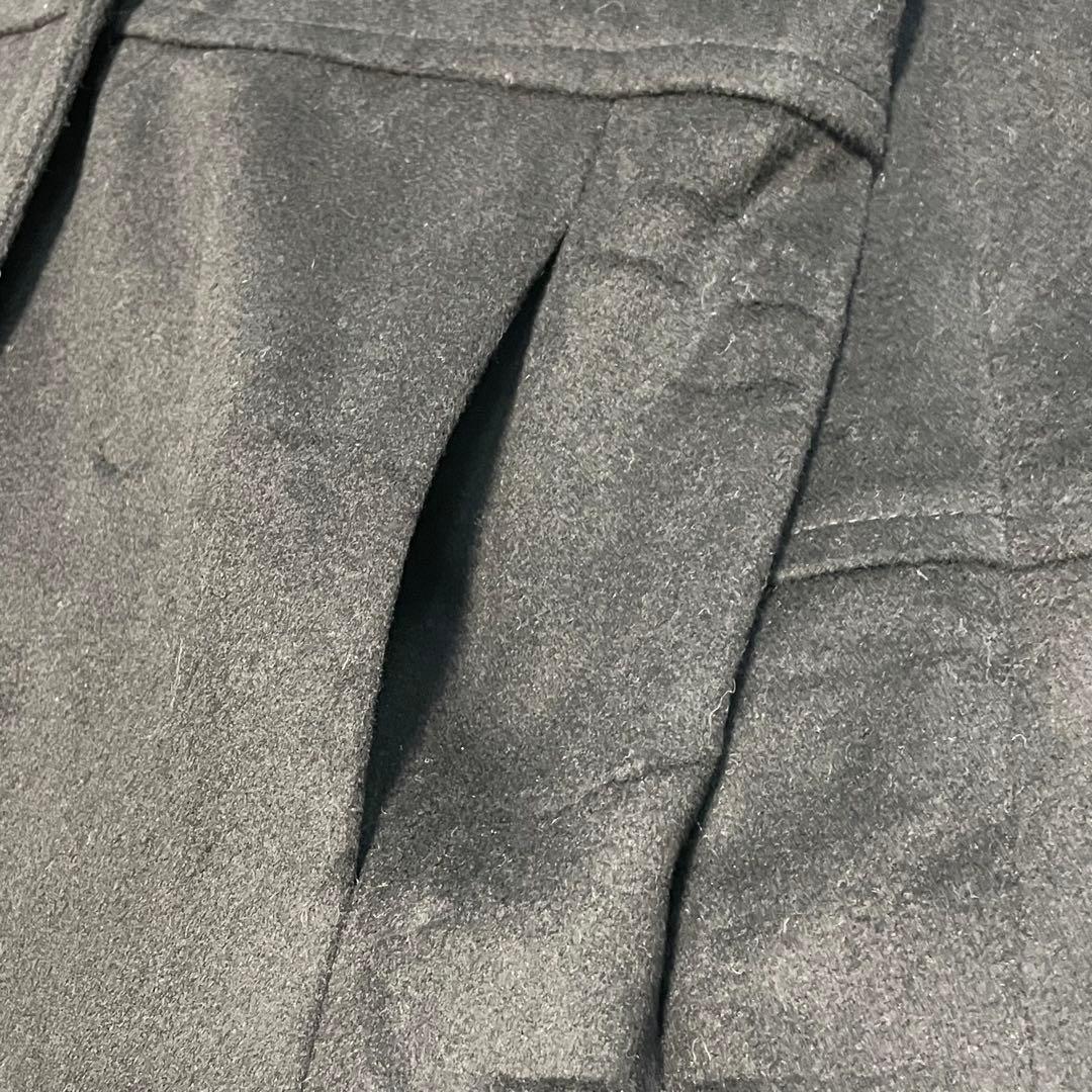 着丈128cm マックスマーラ ロングステンカラーコート 40 ビッグカラー