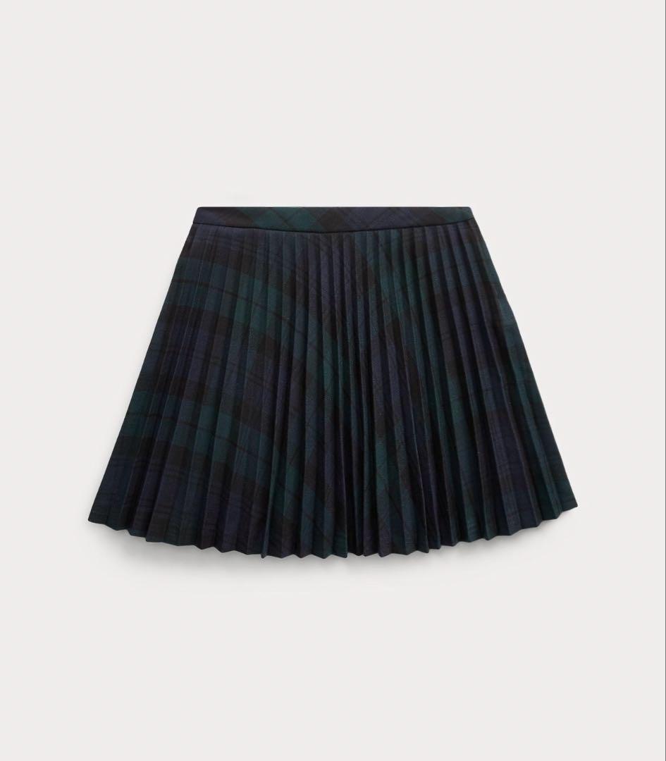 POLO RALPH LAUREN タータン プラッド プリーテッドスカート